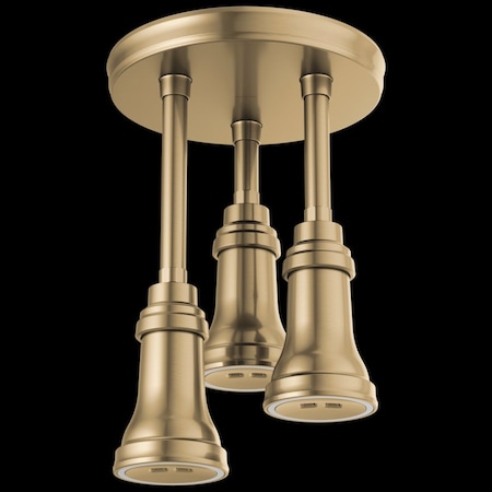 DELTA Faucet, Shower Head Showering Component Faucet, Champagne Bronze 57190-CZ25-L